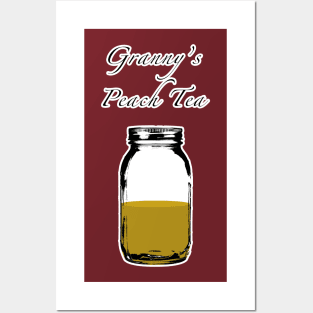 Granny's Peach Tea Posters and Art